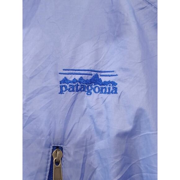 Patagonia Women's Y2K Purple Windbreaker Jacket Running Lightweight Zip Size S - Picture 6 of 11